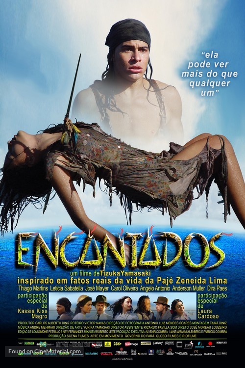 Encantados - Brazilian Movie Poster