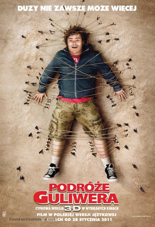 Gulliver&#039;s Travels - Polish Movie Poster
