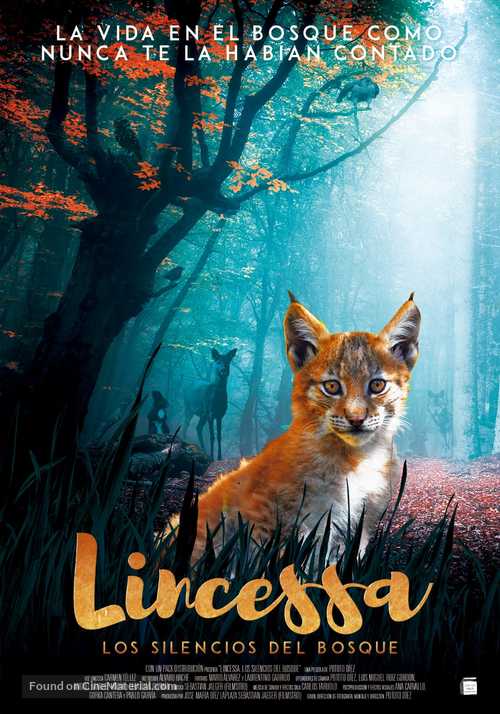 Lincessa, Los Silencios Del Bosque - Spanish Movie Poster