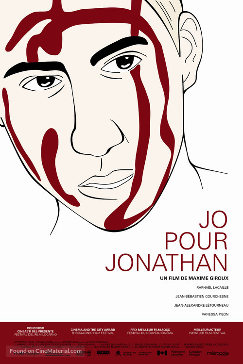 Jo pour Jonathan - Canadian Movie Poster