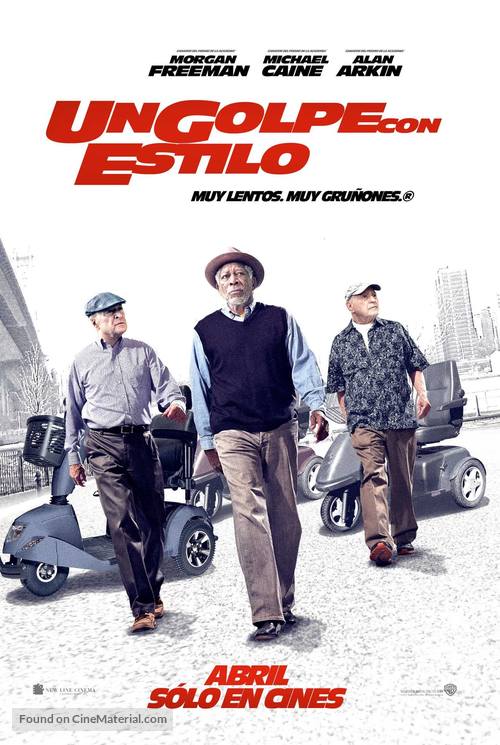 Going in Style - Argentinian Movie Poster