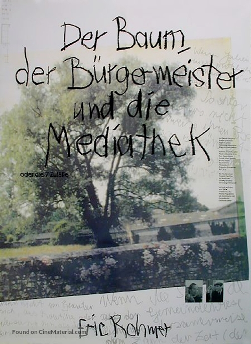 L&#039;arbre, le maire et la m&eacute;diath&egrave;que - German Movie Poster