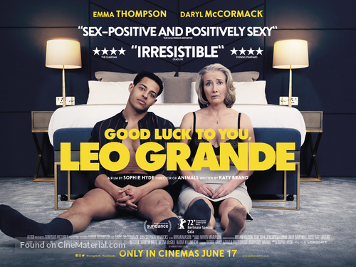 Good Luck to You, Leo Grande - British Movie Poster