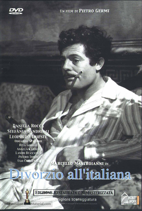 Divorzio all&#039;italiana - Italian DVD movie cover