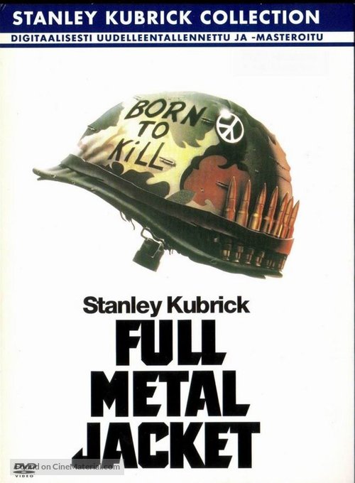 Full Metal Jacket - Finnish DVD movie cover