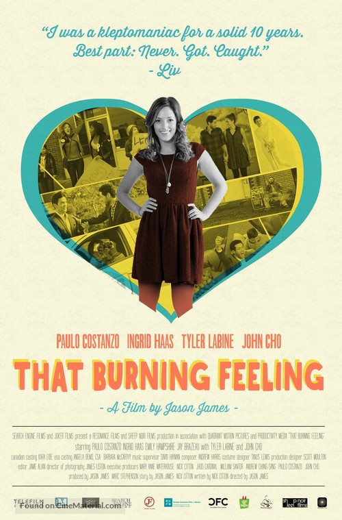 That Burning Feeling - Canadian Movie Poster