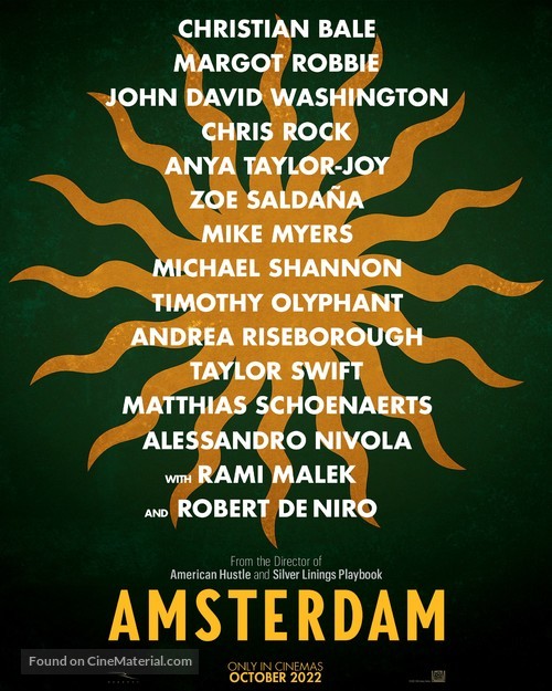 Amsterdam - British Movie Poster