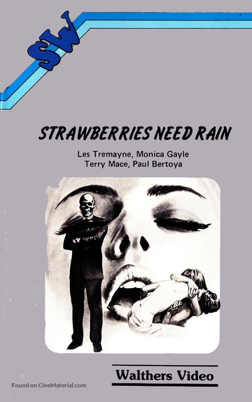 Strawberries Need Rain - Finnish VHS movie cover