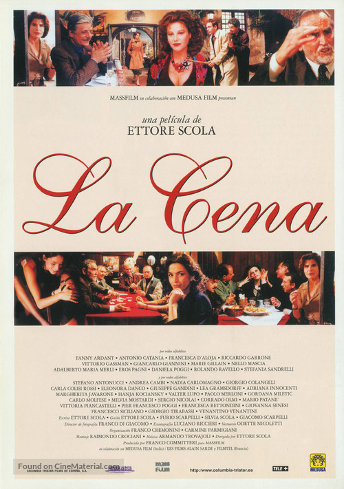 La cena - Spanish Movie Poster