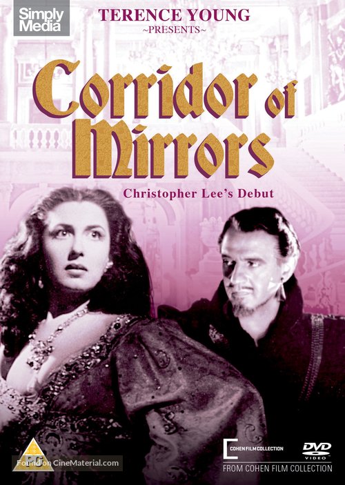 Corridor of Mirrors - British DVD movie cover