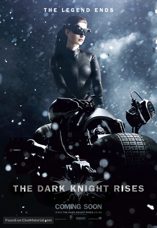 The Dark Knight Rises - British Movie Poster