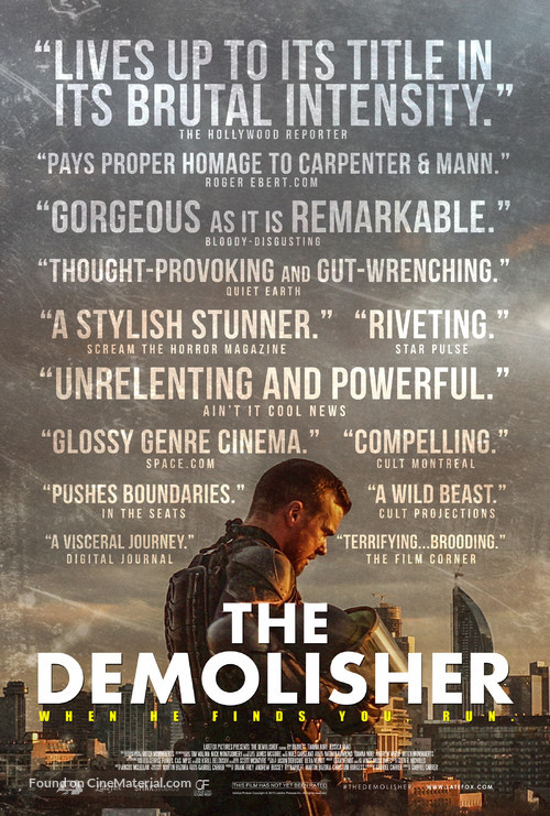 The Demolisher - Canadian Movie Poster