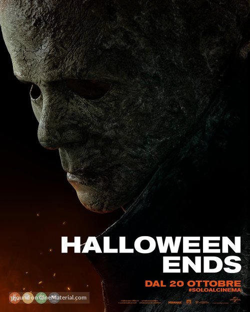 Halloween Ends - Italian Movie Poster