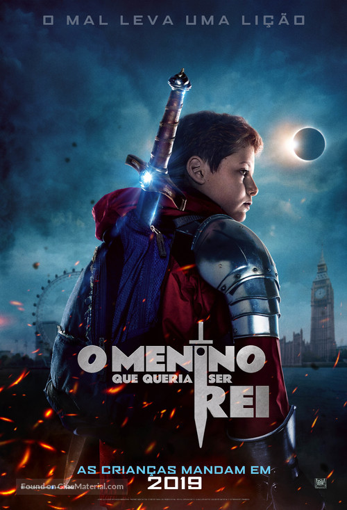 The Kid Who Would Be King - Brazilian Movie Poster