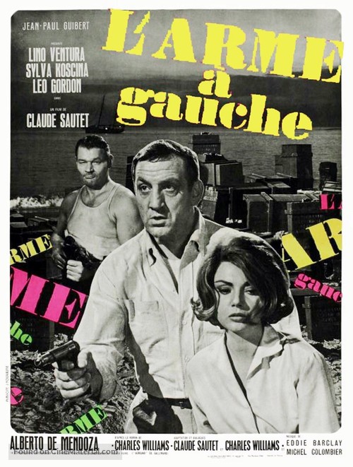 L&#039;arme &agrave; gauche - French Movie Poster