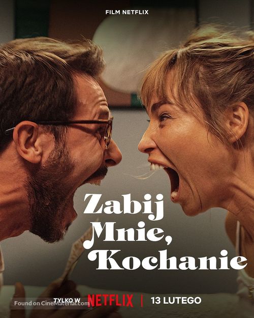 Zabij mnie, kochanie - Polish Movie Poster