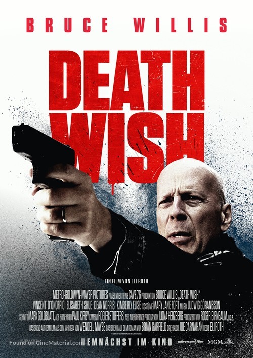 Death Wish - German Movie Poster