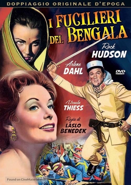 Bengal Brigade - Italian DVD movie cover