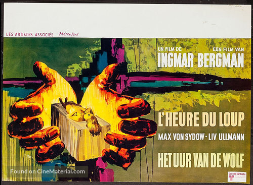 Vargtimmen - Belgian Movie Poster