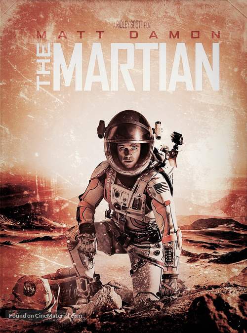 The Martian - DVD movie cover