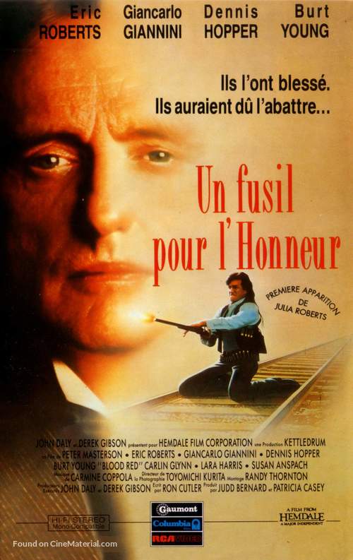 Blood Red - French VHS movie cover