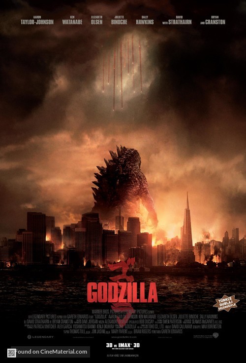 Godzilla - Turkish Movie Poster