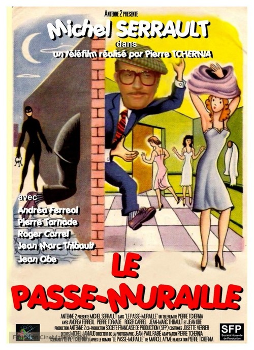 Le passe-muraille - French Movie Poster