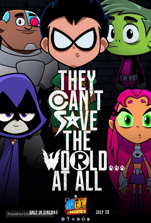 Teen Titans Go! To the Movies - Philippine Movie Poster