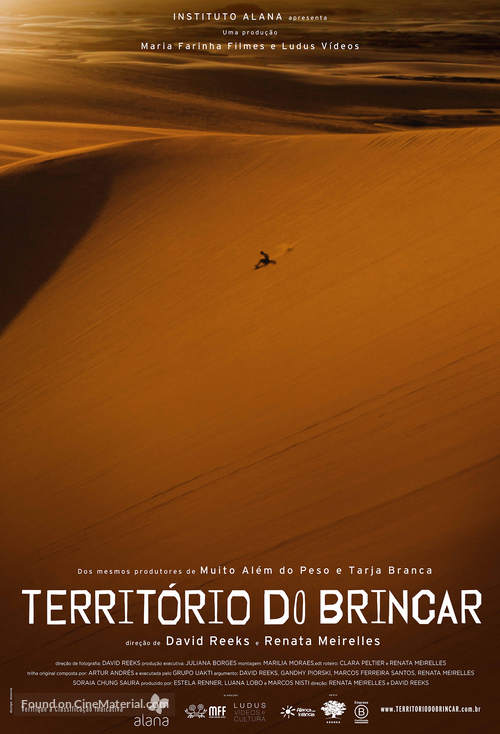 Territ&oacute;rio do Brincar - Brazilian Movie Poster
