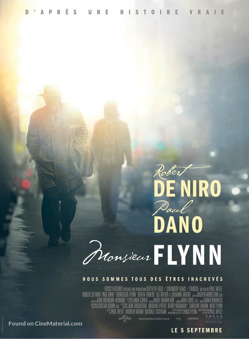 Being Flynn - French Movie Poster