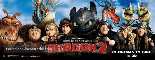 How to Train Your Dragon 2 - Malaysian Movie Poster