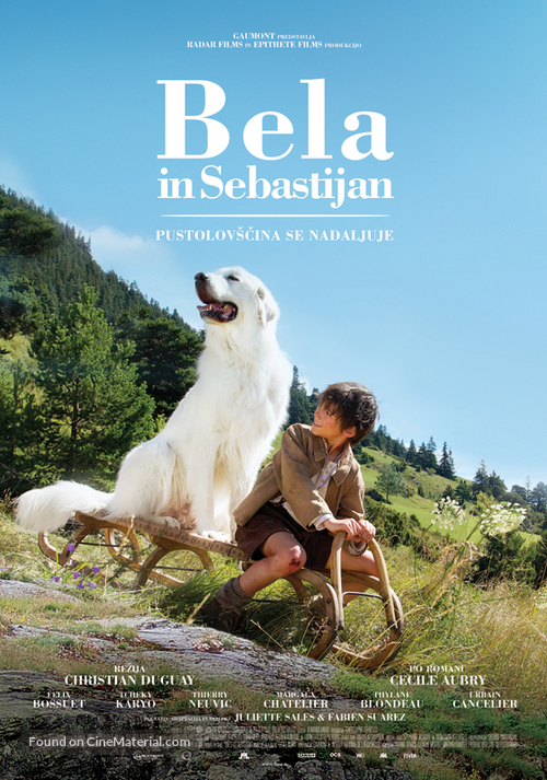Belle et S&eacute;bastien, l&#039;aventure continue - Slovenian Movie Poster