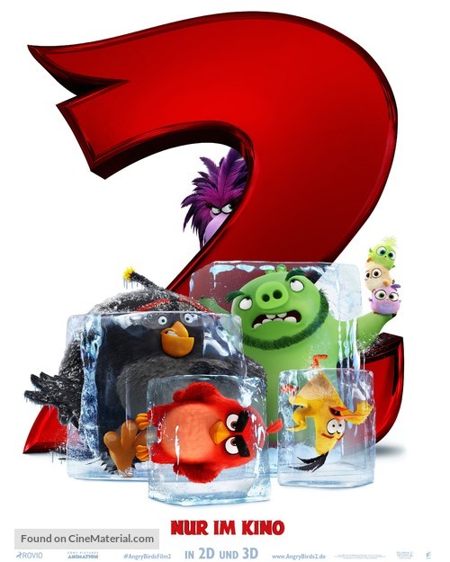 The Angry Birds Movie 2 - German Movie Poster