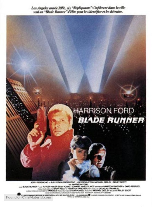 Blade Runner - French Movie Poster