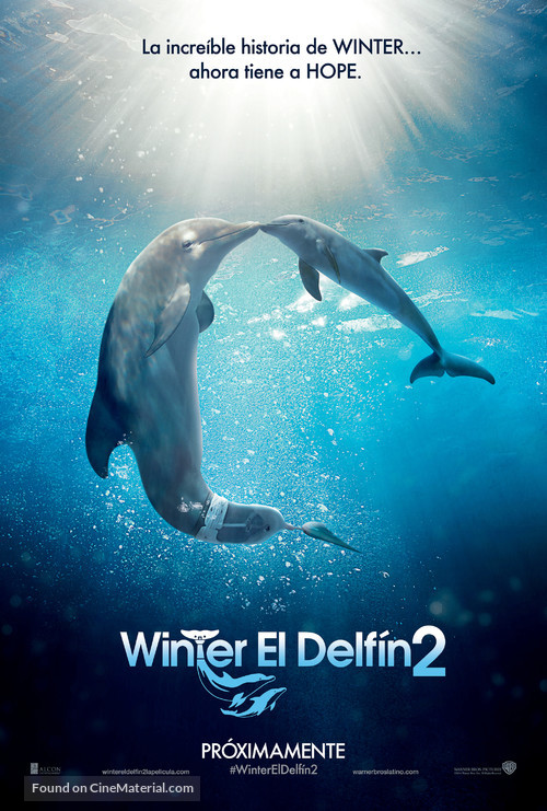 Dolphin Tale 2 - Mexican Movie Poster