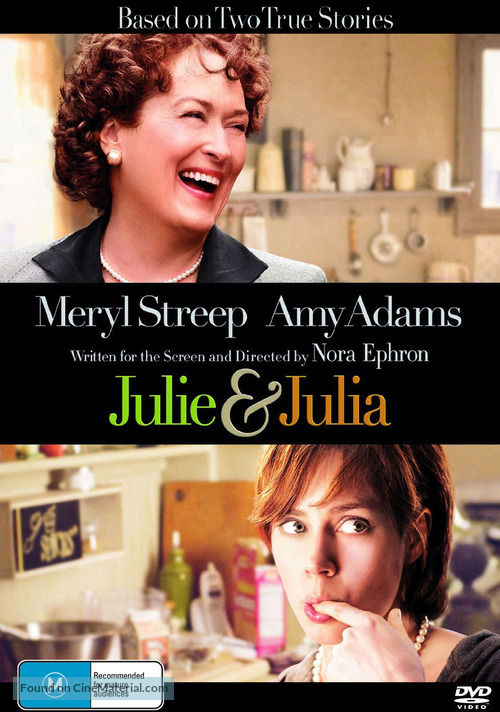 Julie &amp; Julia - Australian DVD movie cover