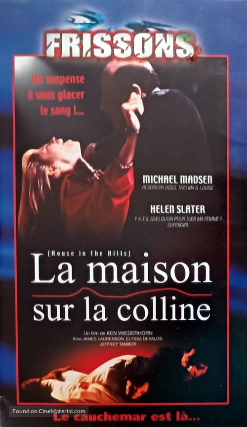 A House in the Hills - French VHS movie cover