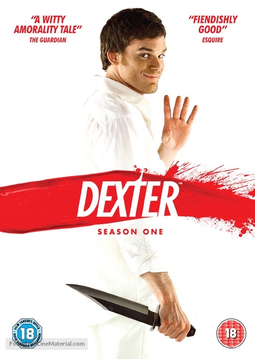 &quot;Dexter&quot; - British DVD movie cover