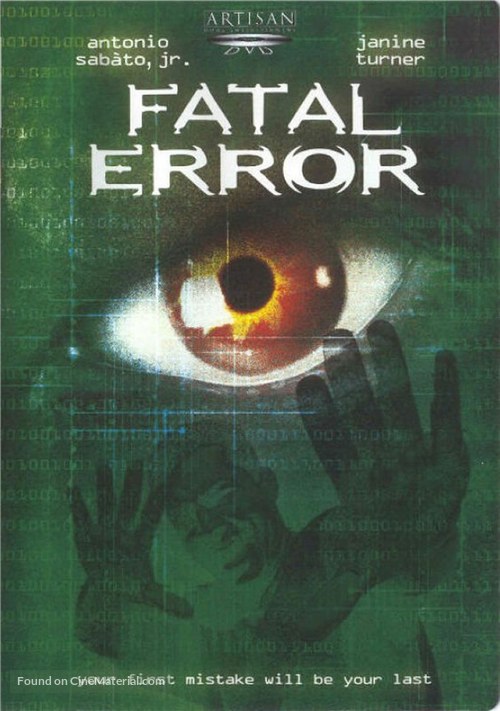 Fatal Error - DVD movie cover