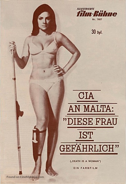 Death Is a Woman - German poster