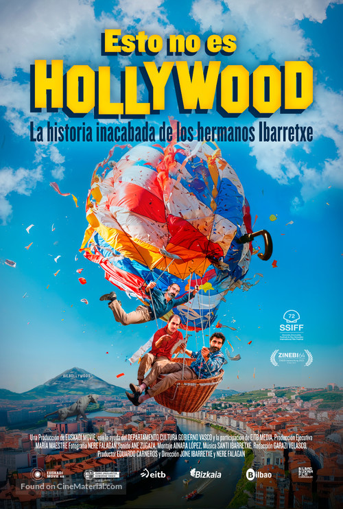 Esto no es Hollywood (La historia inacabada de los hermanos Ibarretxe) - Spanish Movie Poster