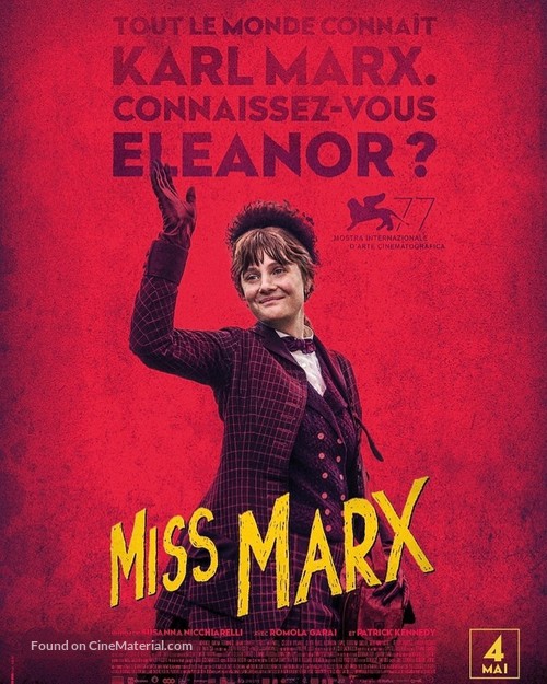 Miss Marx - French Movie Poster