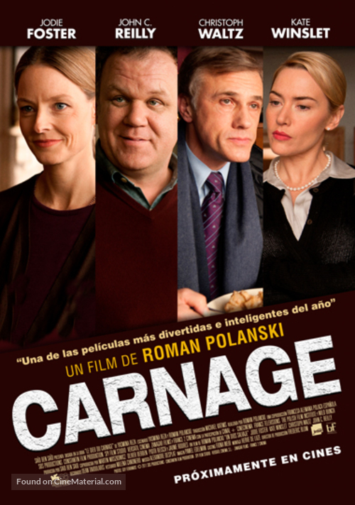 Carnage - Chilean Movie Poster