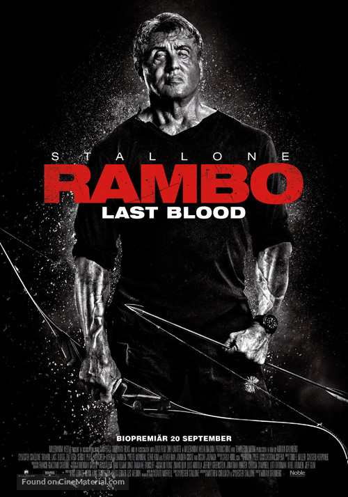 Rambo: Last Blood - Swedish Movie Poster