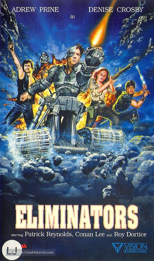 Eliminators - Slovenian DVD movie cover