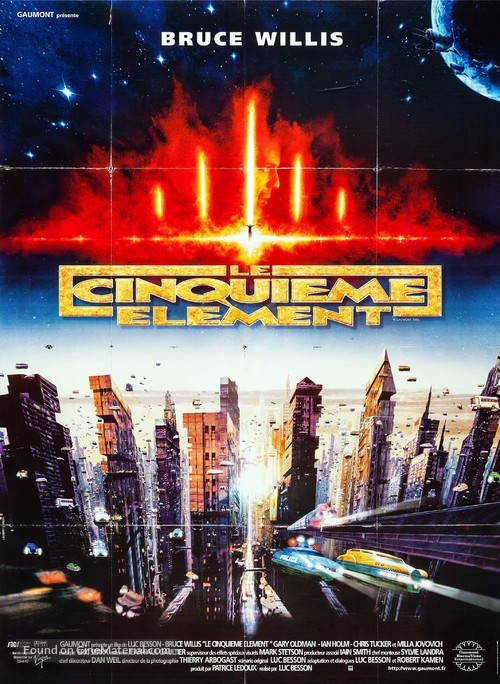 The Fifth Element - French Movie Poster