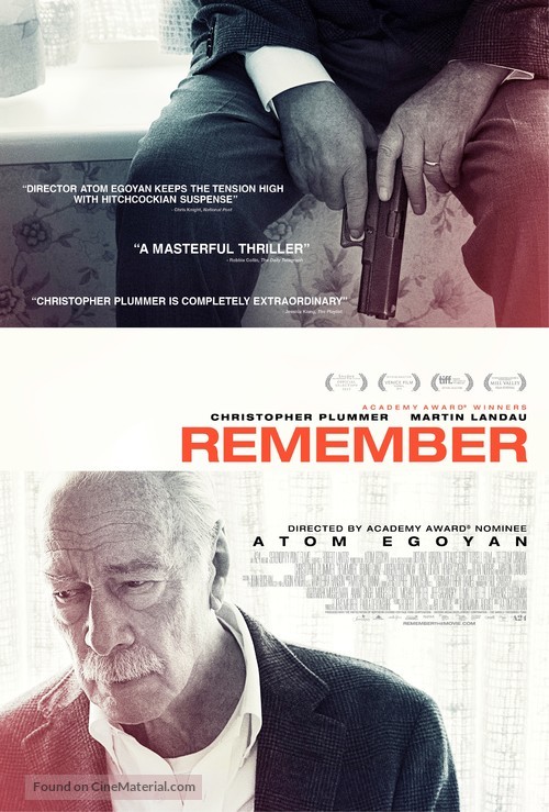 Remember - Movie Poster