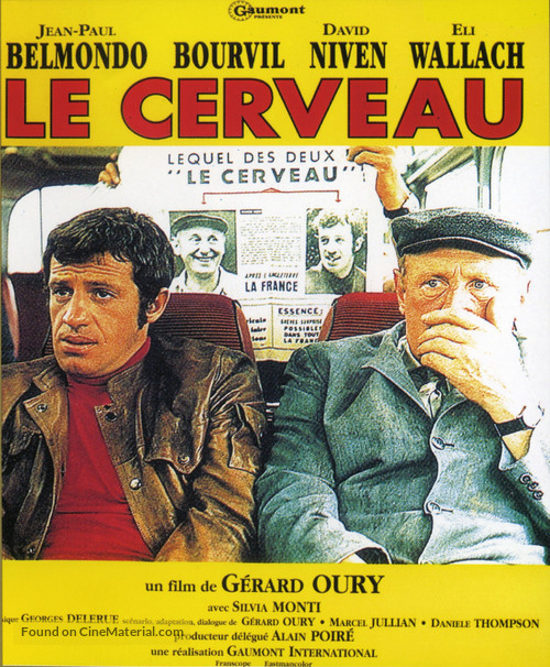 Le cerveau - French Movie Poster