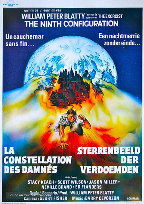 The Ninth Configuration - Belgian Movie Poster