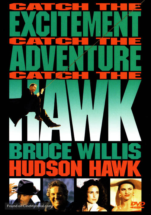 Hudson Hawk - DVD movie cover